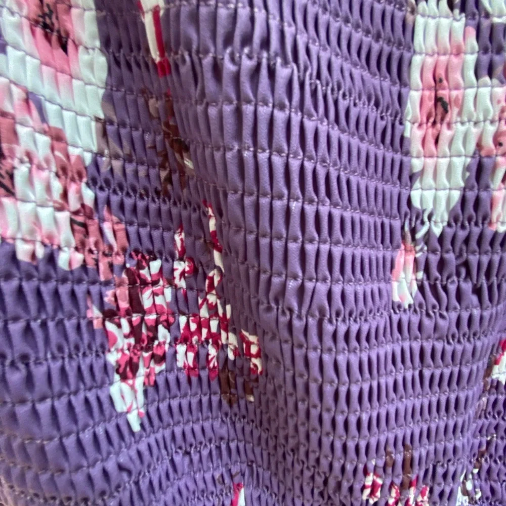 BloomChic Purple Floral Dress Size 22 - Picture 4 of 9